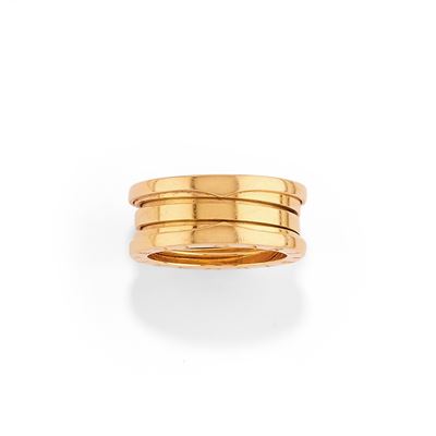 Anello della collezione B.Zero1, oro giallo 18k