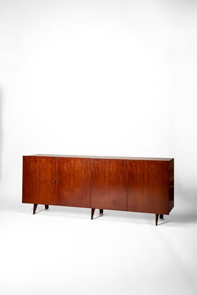 Credenza in legno e ottone