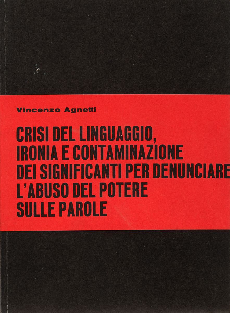 Vincenzo Agnetti - Tesi (Lavagna), 1972 - Multiplo con quaderno
