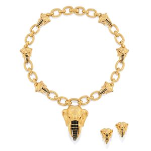 Demi-parure animalier
