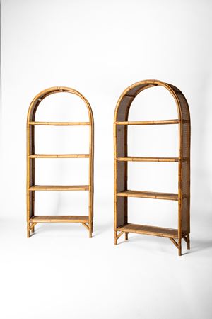 Coppia di librerie etager&egrave;