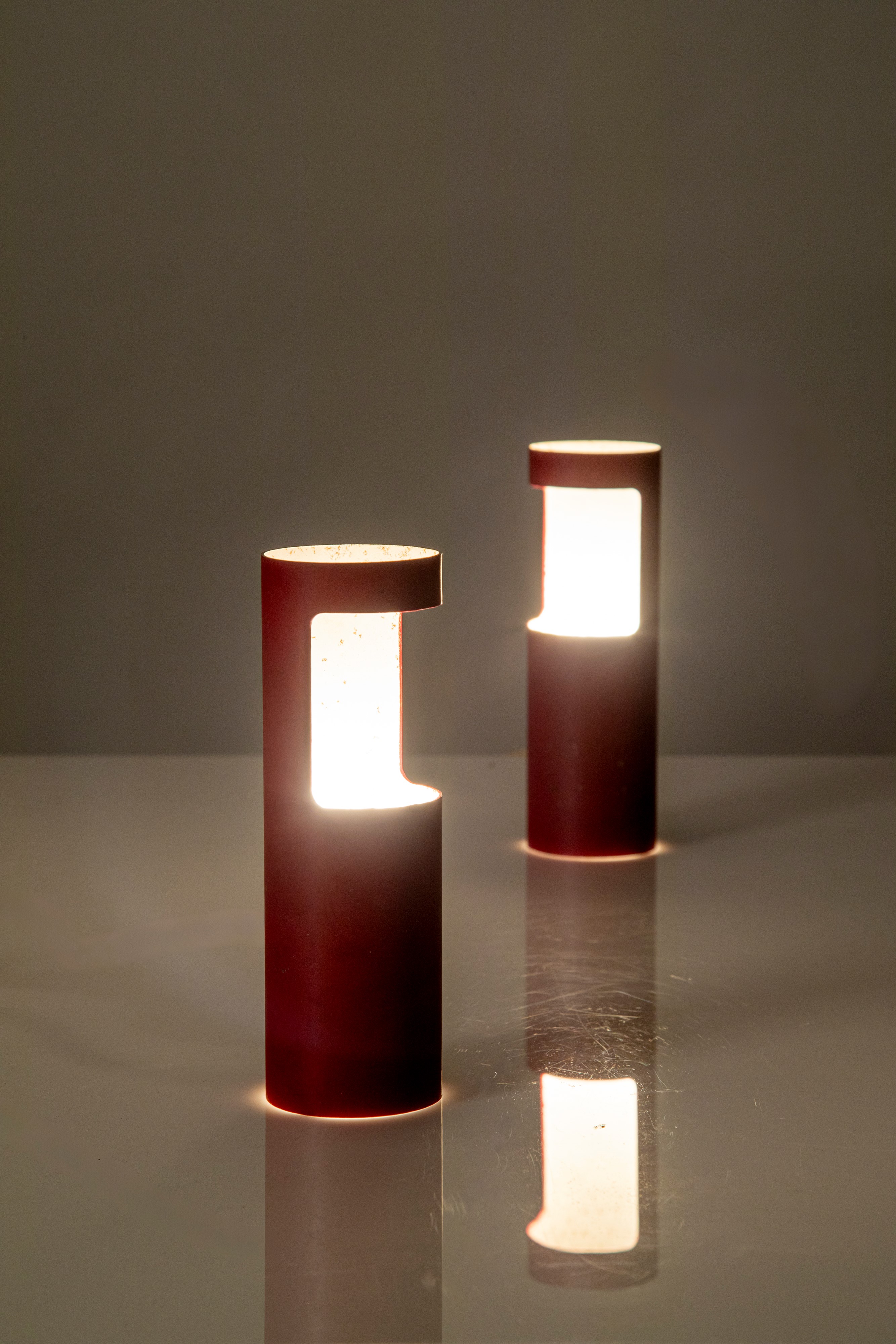 Coppia di lampade da tavolo