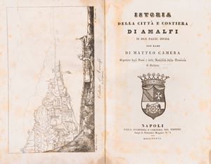 Istoria della citt&agrave; e costiera di Amalfi