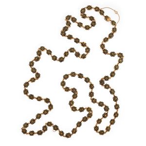 Collana sautoir con smalto
