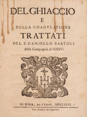 Del ghiaccio e della coagulatione