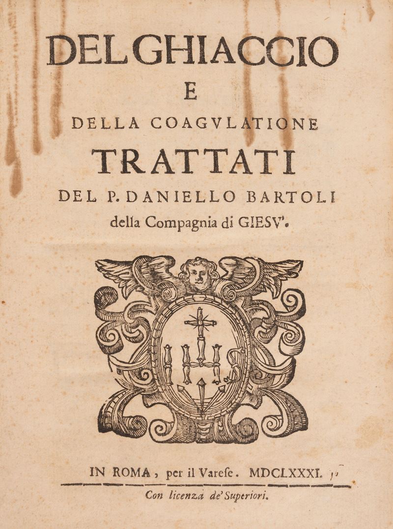 Del ghiaccio e della coagulatione