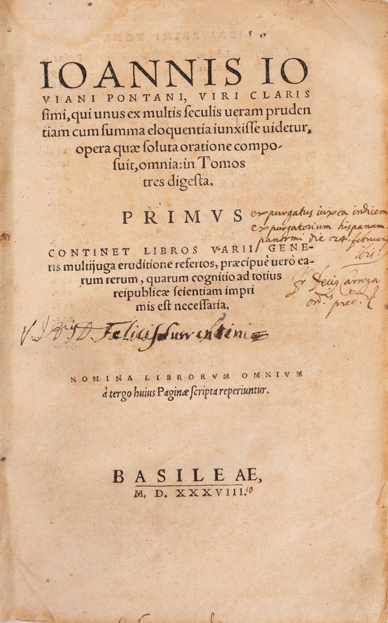 Opera quae soluta oratione composuit