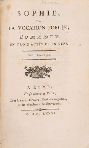 Sophie ou la vocation forc&eacute;e