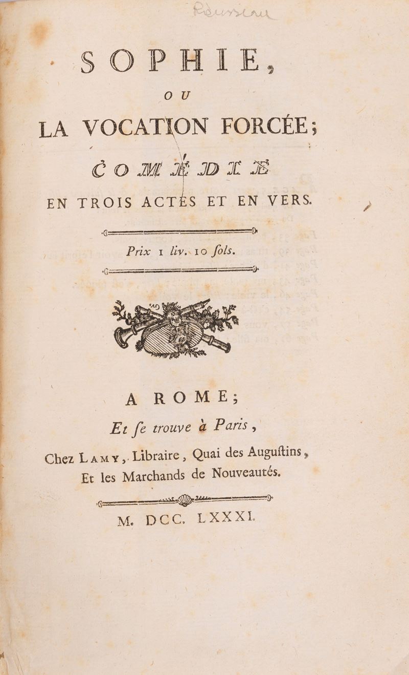 Sophie ou la vocation forcée