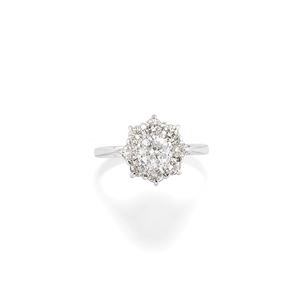 Anello con diamanti