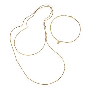 Two chain necklaces
