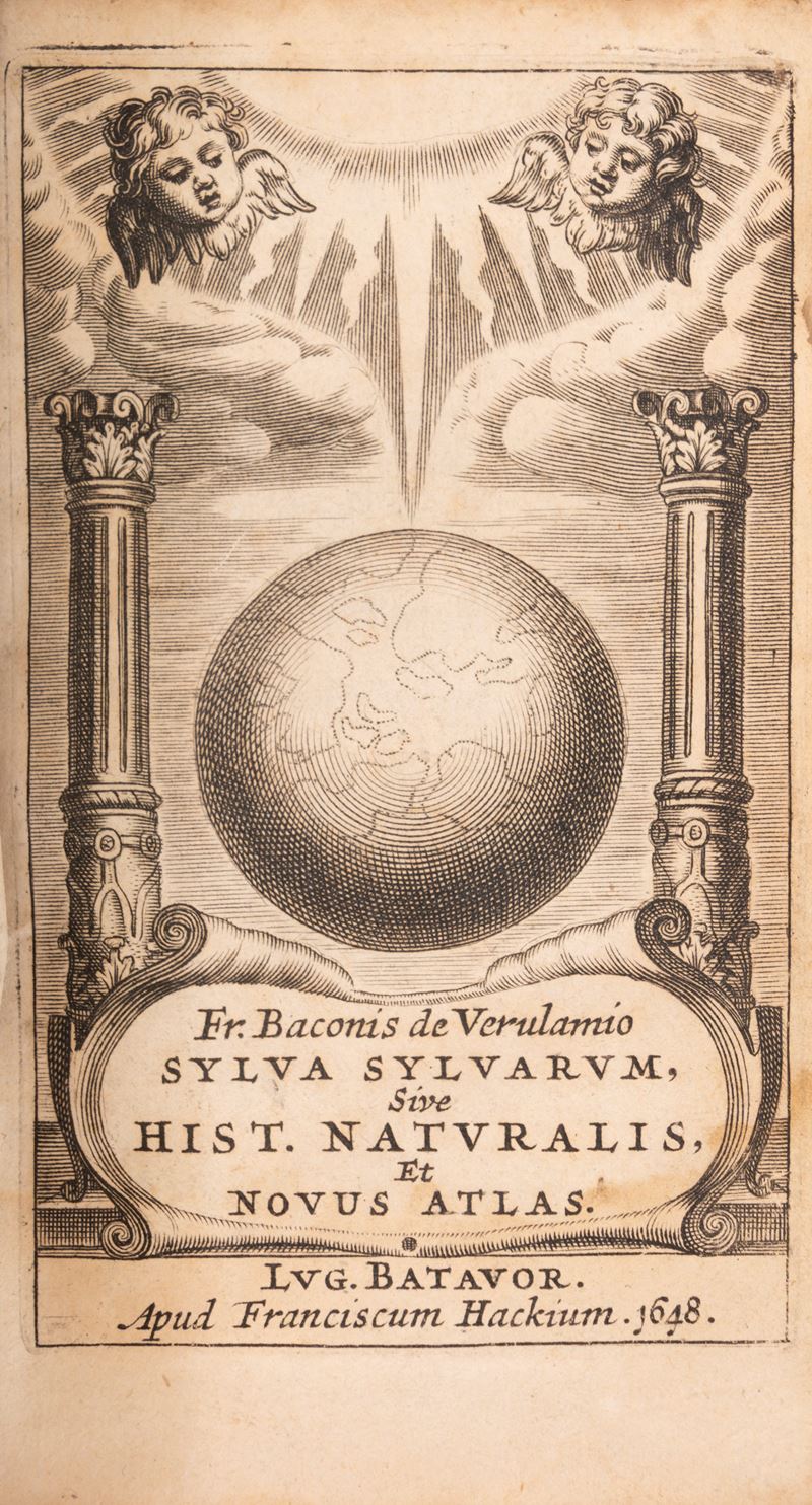 Sylva sylvarum, sive Historia naturalis et Novus atlas