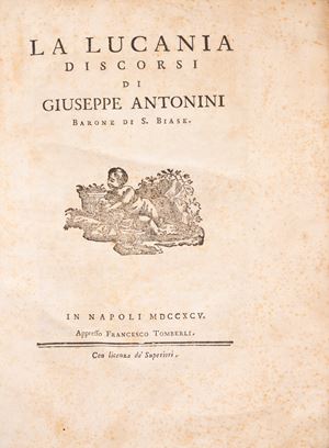 La Lucania. Discorsi di Giuseppe Antonini