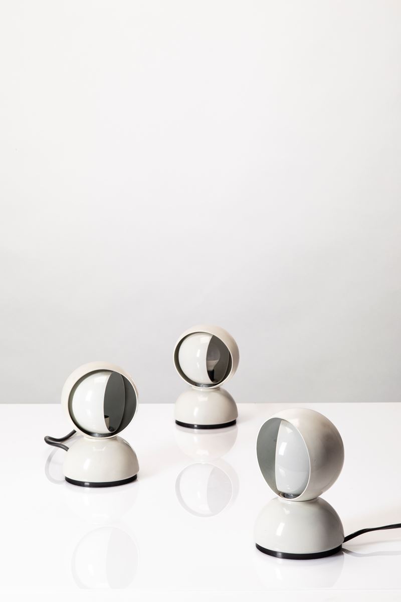 Set di tre lampade modello 'Eclisse'