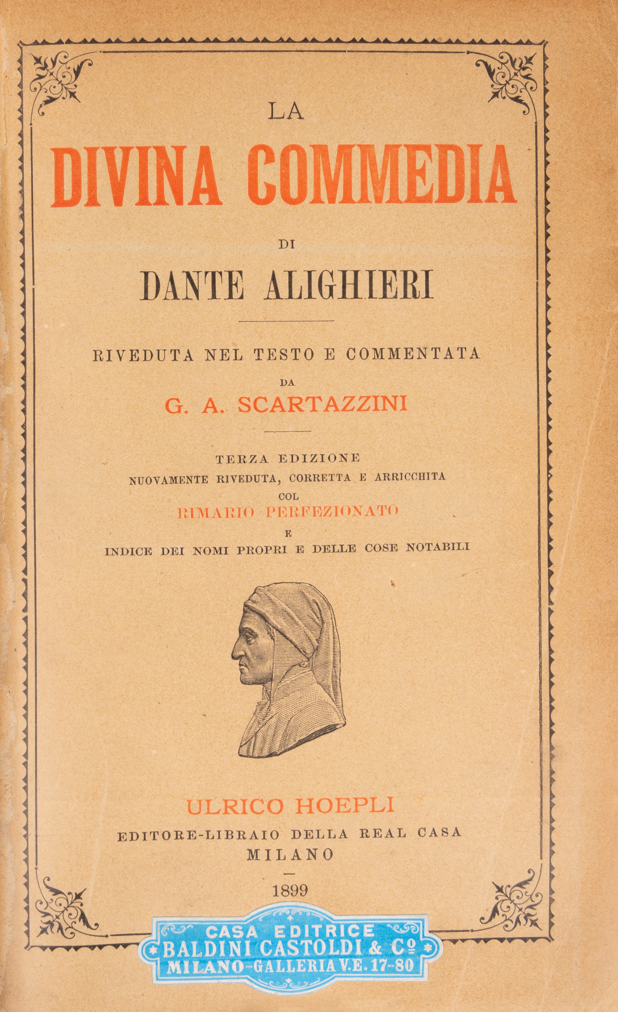 La Commedia di Dante Alighieri