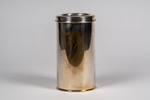 Glacette in metallo argentato