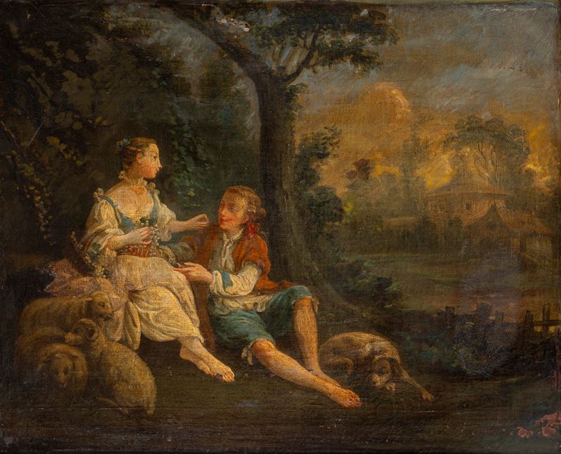 Scena galante en plein air