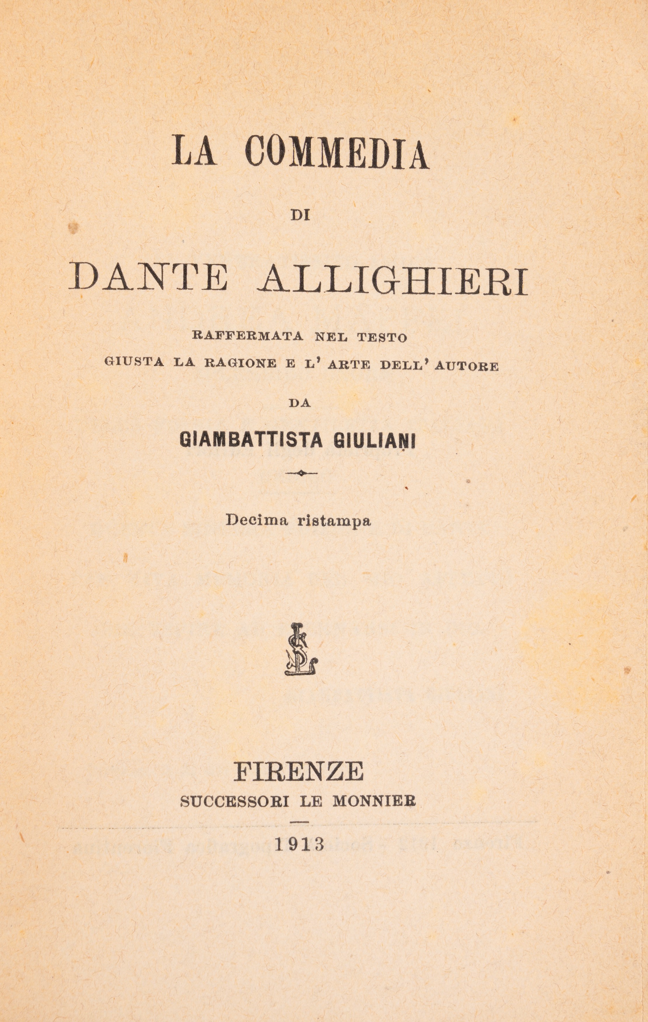 La Divina Commedia