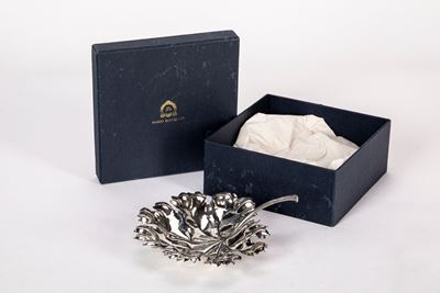 Foglia in argento 925