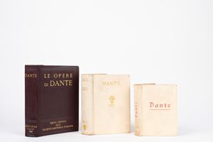 Dante's Works, a critical text of the Italian Dante Society