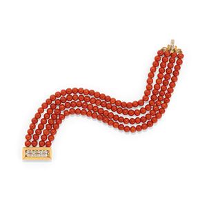 Coral bracelet