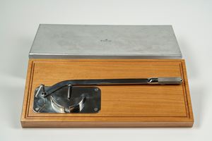 Lorenzi, Apri ostriche da tavolo in legno e acciaio