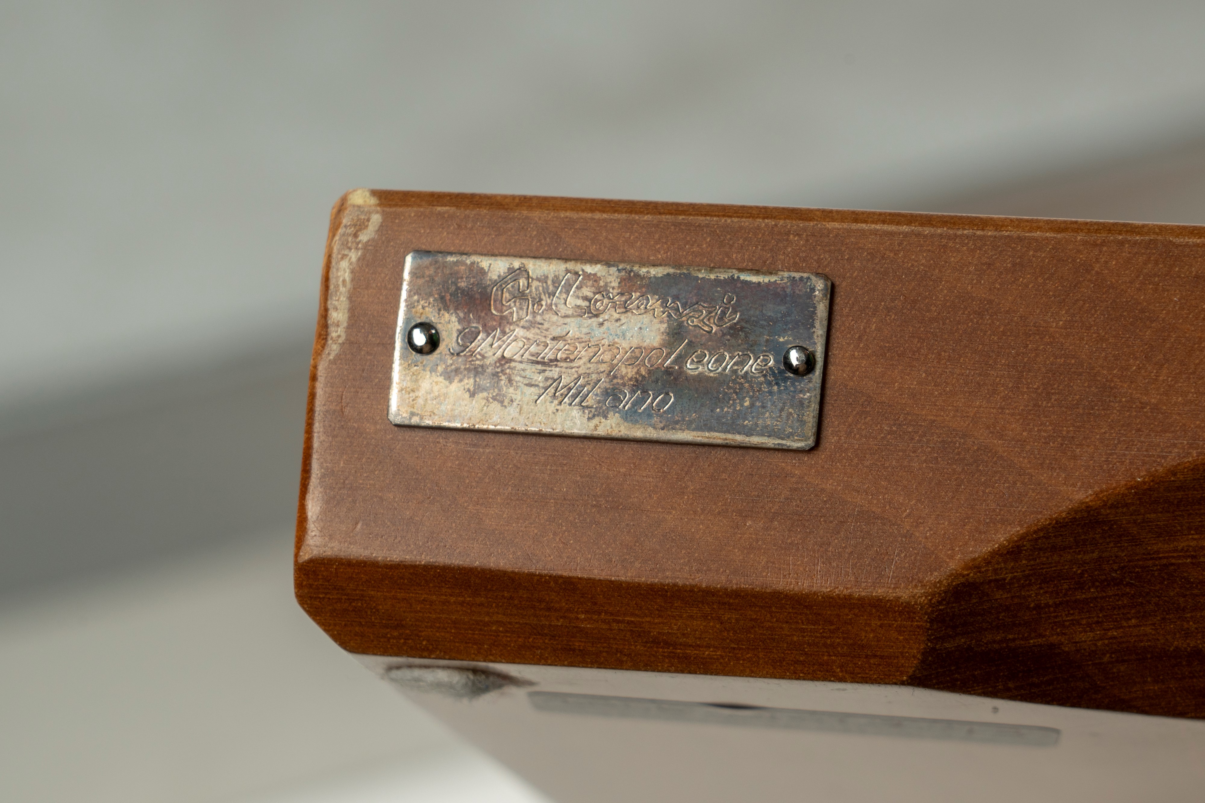 Lorenzi, Apri ostriche da tavolo in legno e acciaio