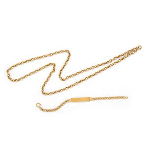 Chain and bracelet 