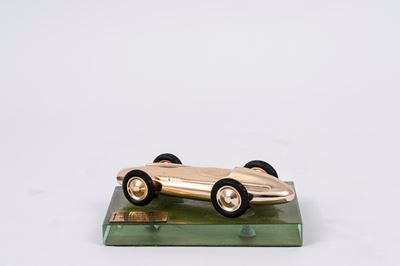 Gadget/trofeo automobilistico del Memoriale DOMUS (1961)