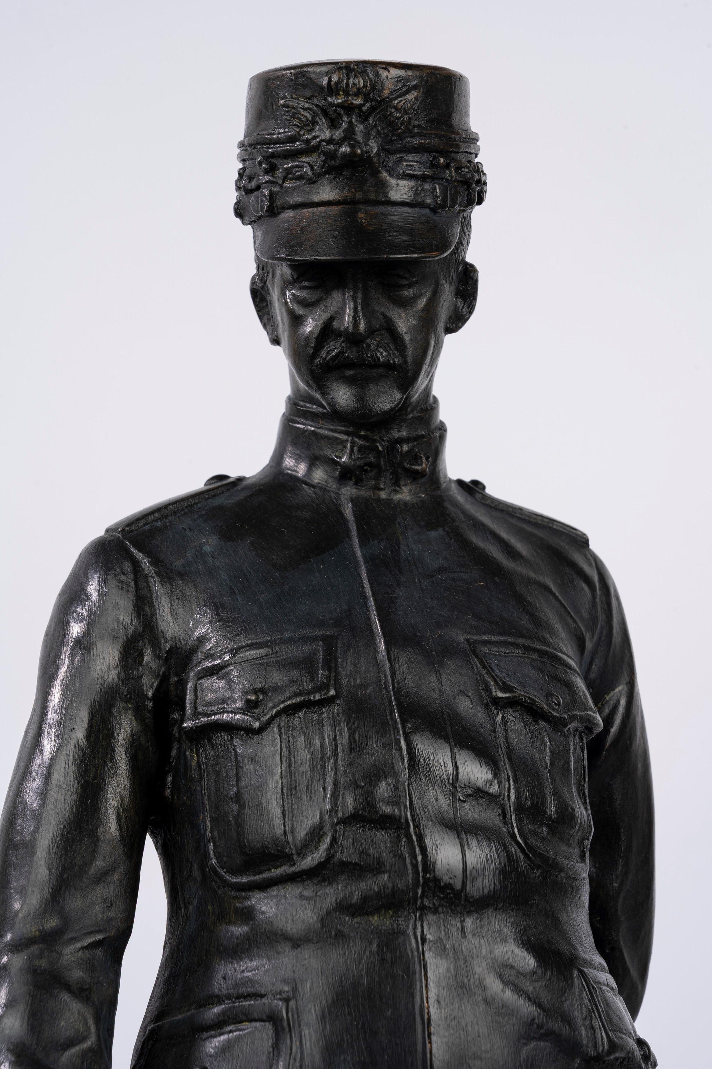Ettore Ximenes, Emanuele Filiberto di Savoia Aosta - Bronzo in cera persa (1918)