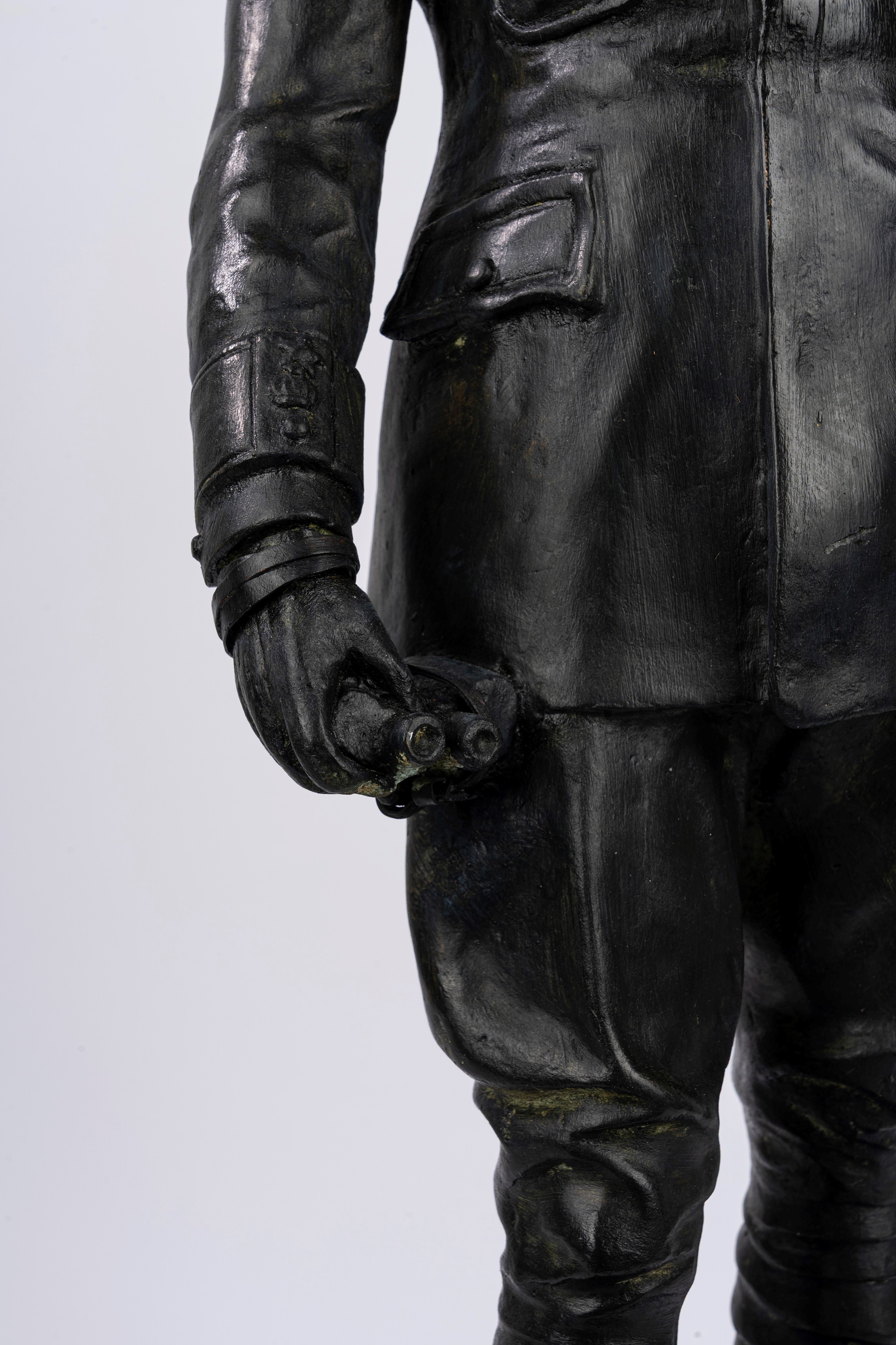 Ettore Ximenes, Emanuele Filiberto di Savoia Aosta - Bronzo in cera persa (1918)