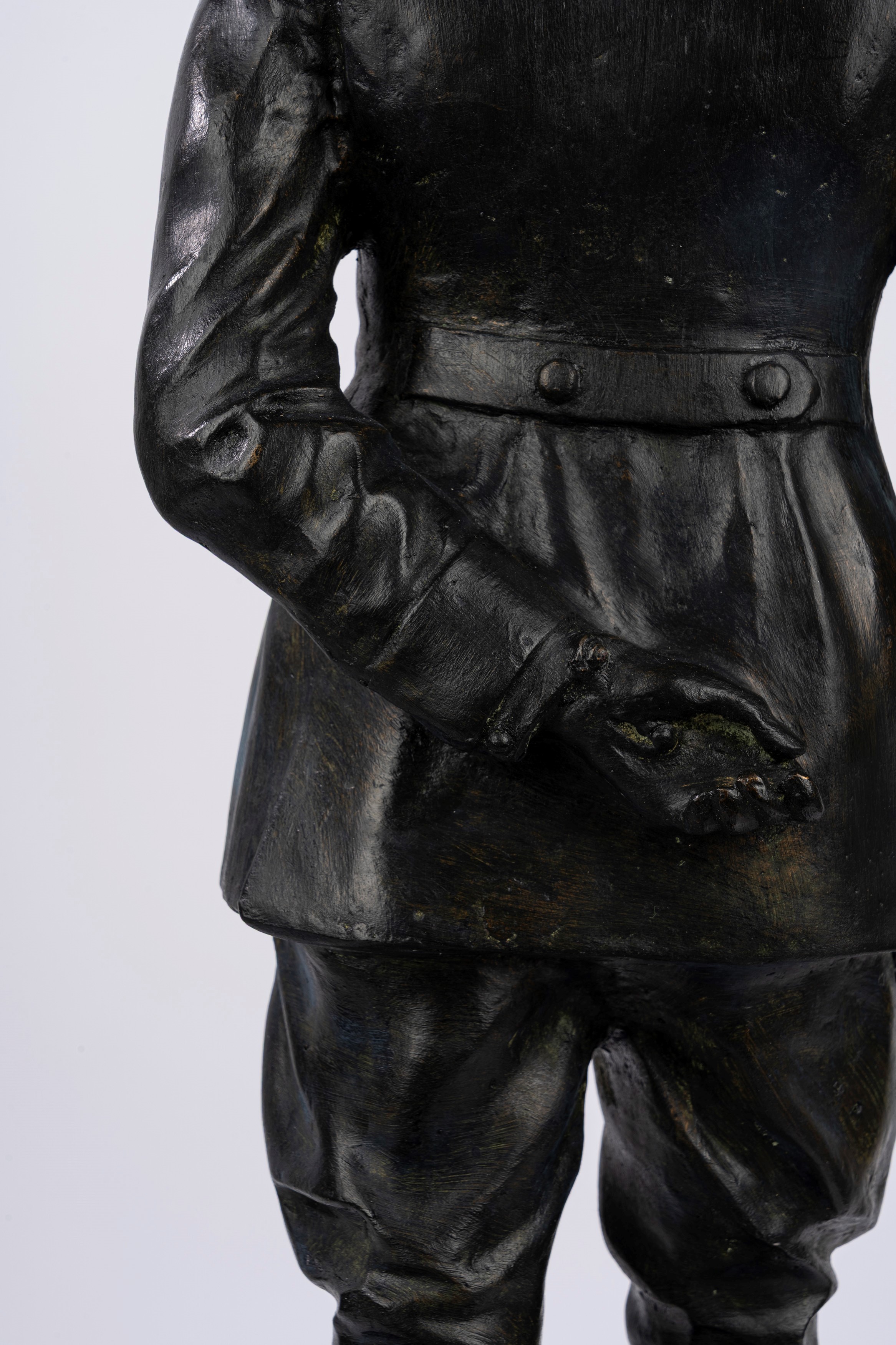 Ettore Ximenes, Emanuele Filiberto di Savoia Aosta - Bronzo in cera persa (1918)