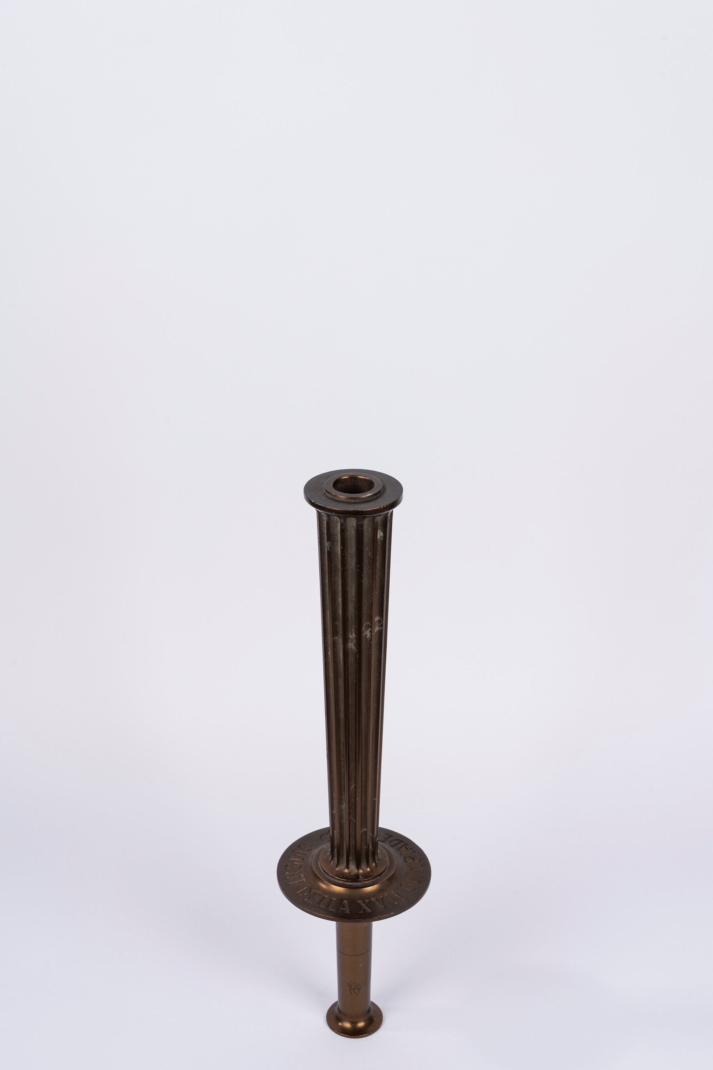 Torcia commemorativa, bronzo, XVII Olimpiade di Roma 1960