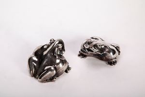 Coppia di sculturine