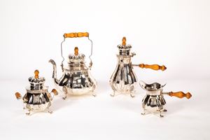 Servizio da t&egrave; e cioccolata