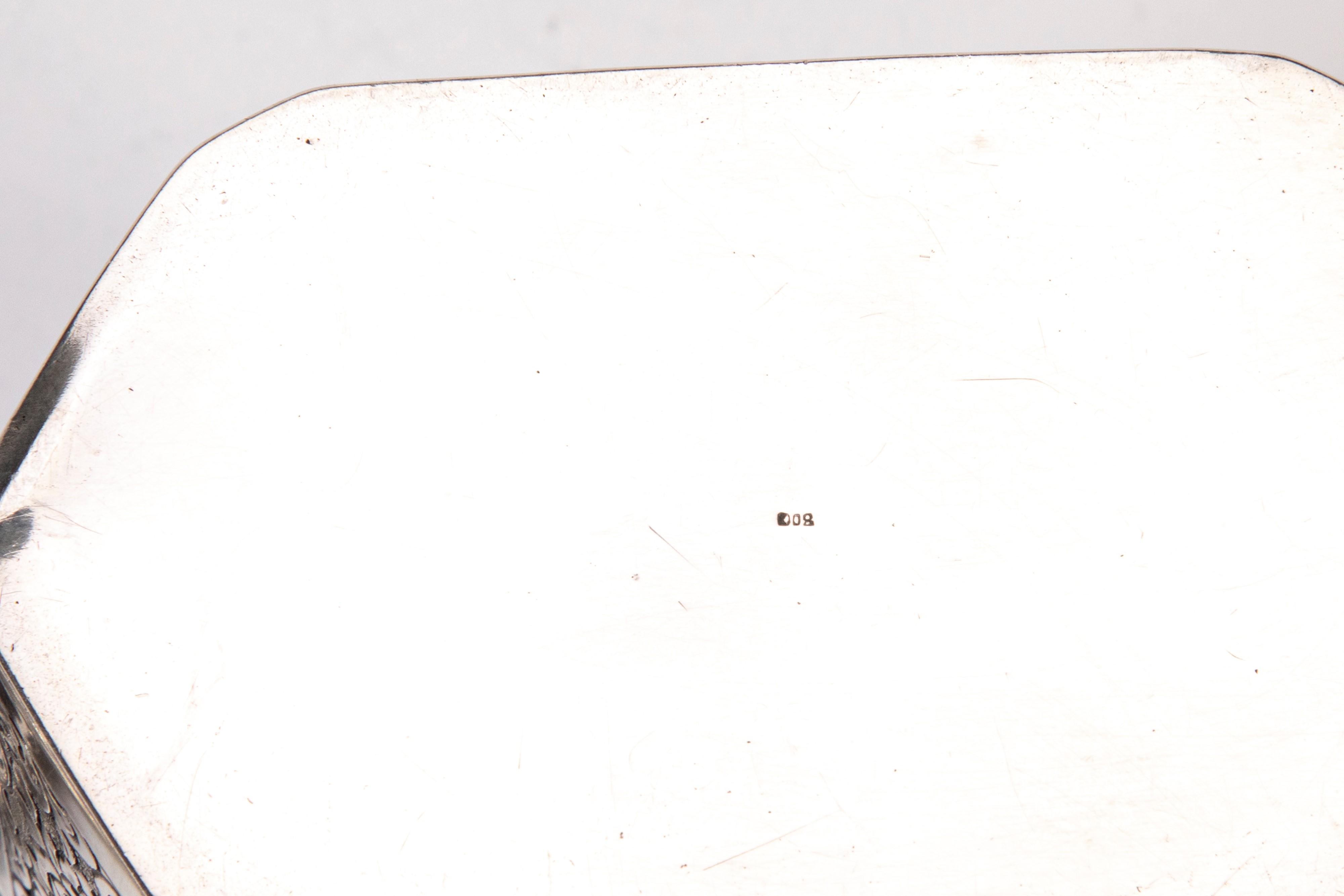 Scatola porta tè e vassoietto