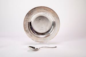 Risottiera con cucchiaio