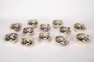 Group of twelve bowls