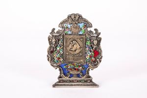 Placca devozionale da appoggio