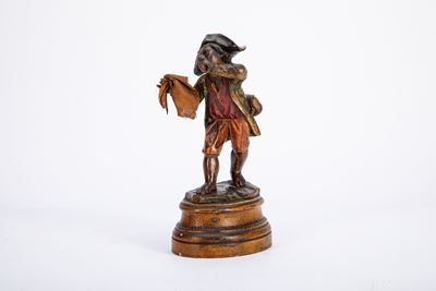 Fanciullo in Legno Laccato. Venezia, Secolo XVIII