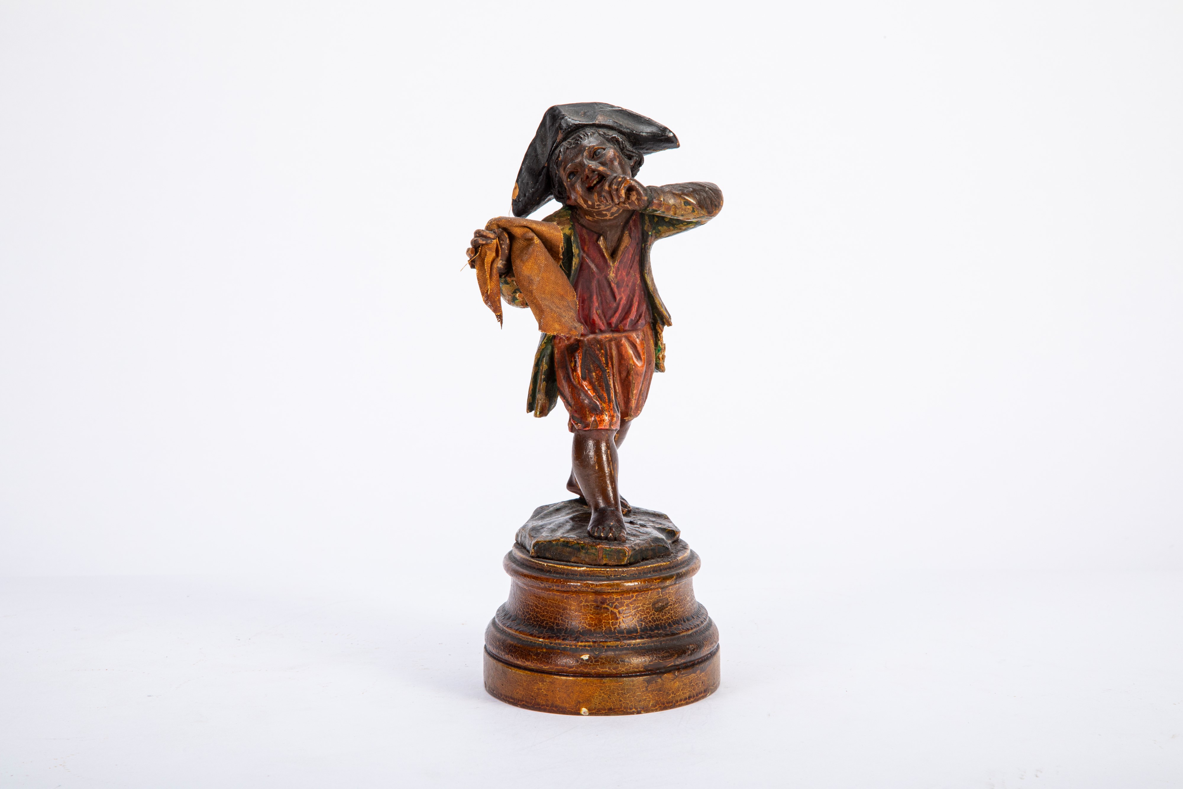 Fanciullo in Legno Laccato. Venezia, Secolo XVIII