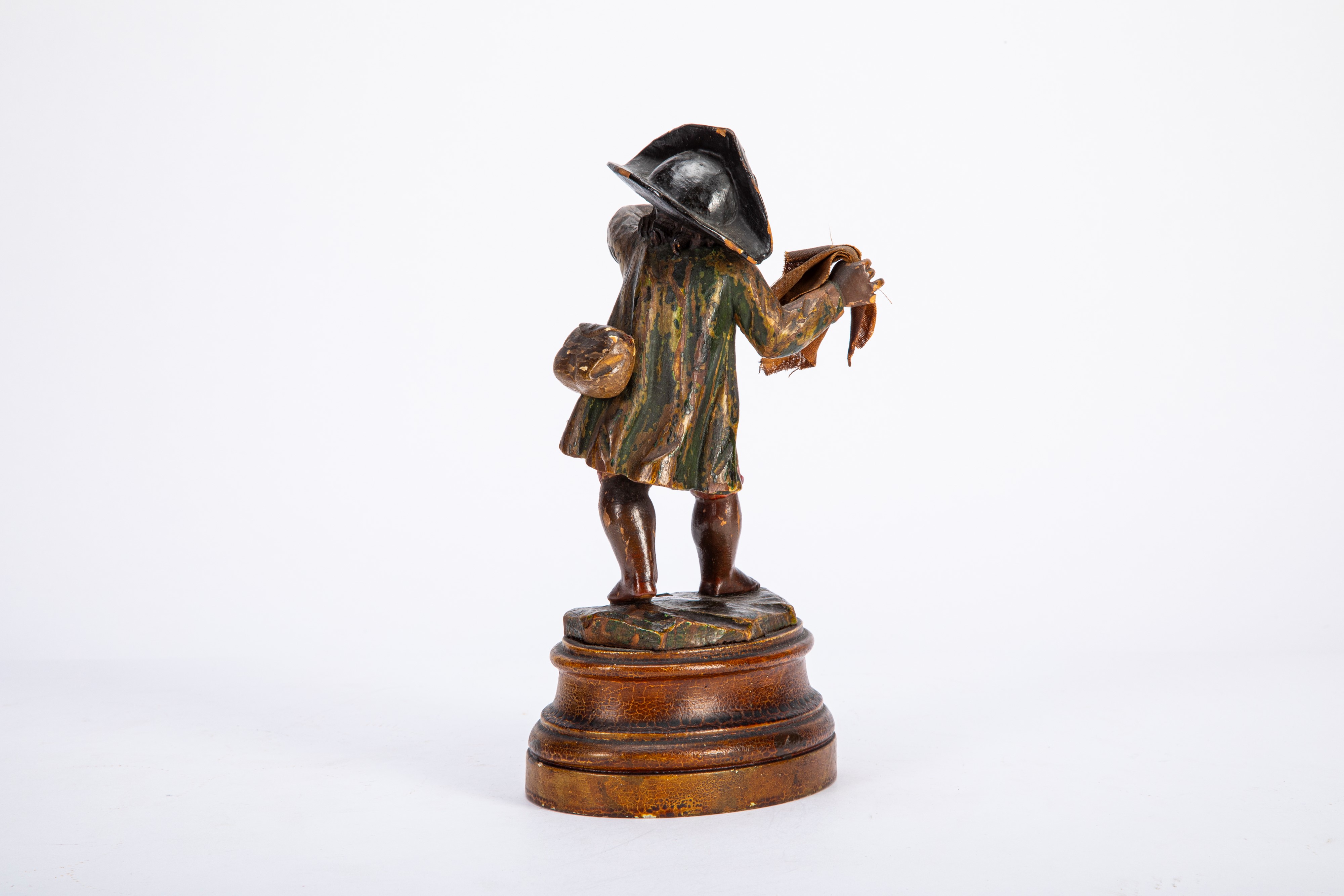 Fanciullo in Legno Laccato. Venezia, Secolo XVIII