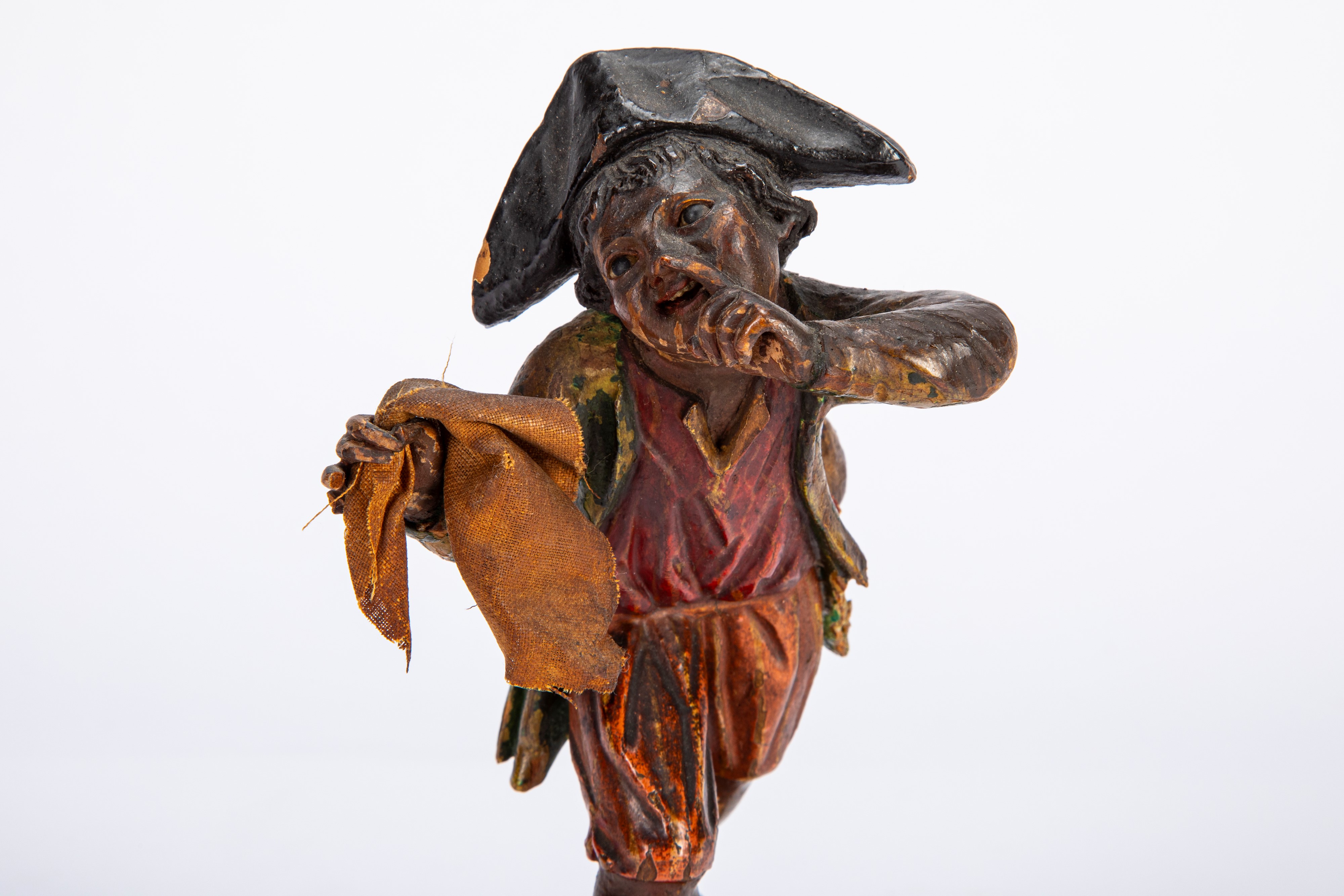 Fanciullo in Legno Laccato. Venezia, Secolo XVIII
