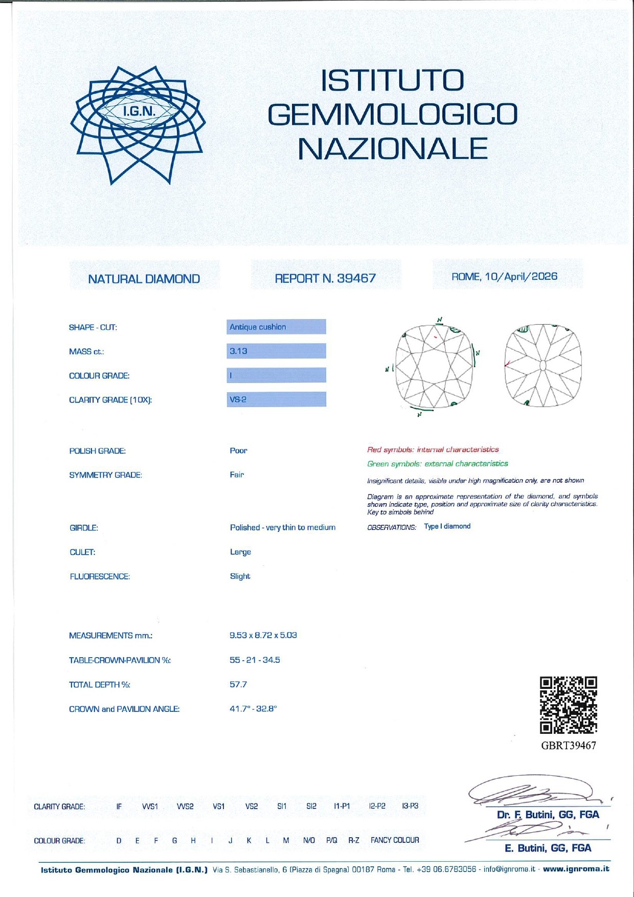 Anello con diamanti