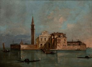 Venice, view of the Island of Santo Spirito
