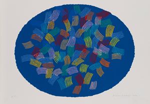 Blue oval