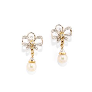 Bow earrings