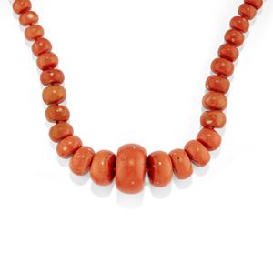 Collana in corallo
