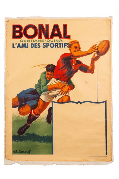 Litografia pubblicitaria, BONAL «L’ami des sportifs»