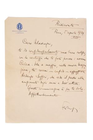 Federzoni, Luigi (Bologna, 27 settembre 1878 &ndash; Roma, 24 gennaio 1967)